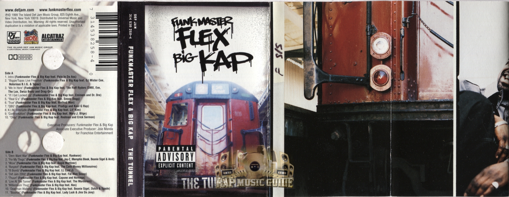 Funkmaster Flex & Big Kap - The Tunnel: Cassette Tape | Rap